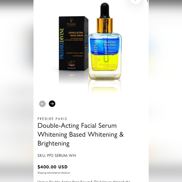 NIB-Whitening Based Whitening & Brightening-Double Acting Facial Moisturizer - Picture 5 of 6